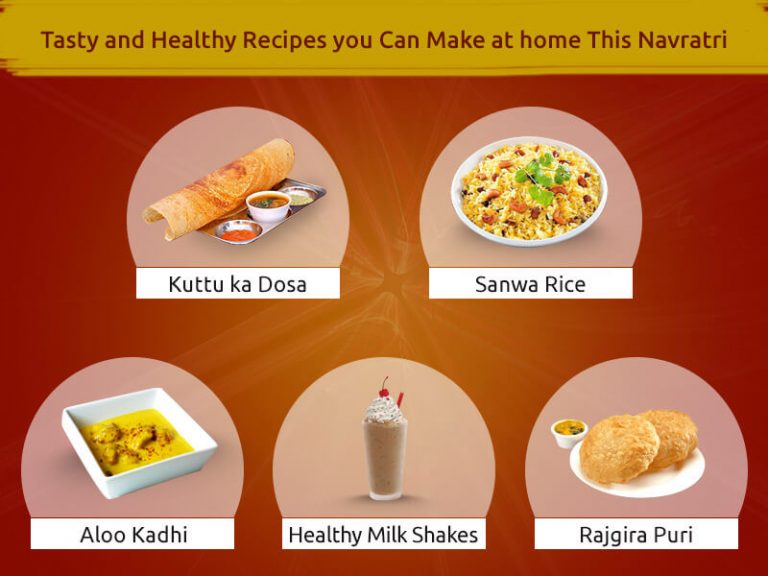 Tasty and Healthy Navratri Vrat Recipes you Can Make at home