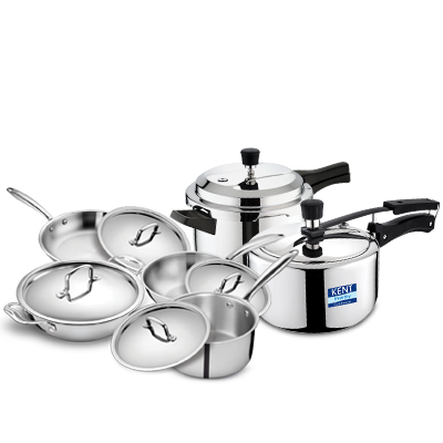 KENT Tri-Ply Cookware