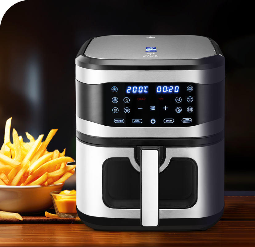 KENT Digital Air Fryer 8L