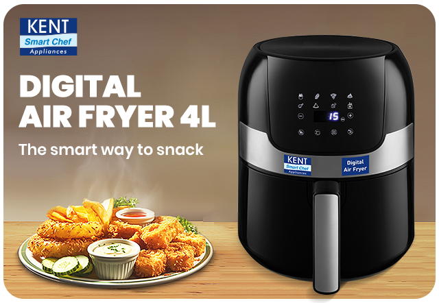 KENT Digital Air Fryer 4L